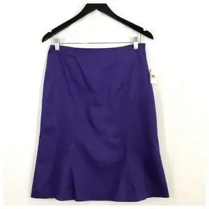 Moschino | Skirts | Nwt Moschino Purple Midi Skirt Size 8
